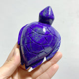 10 Pieces Lapis Lazuli Sea Turtles Carving