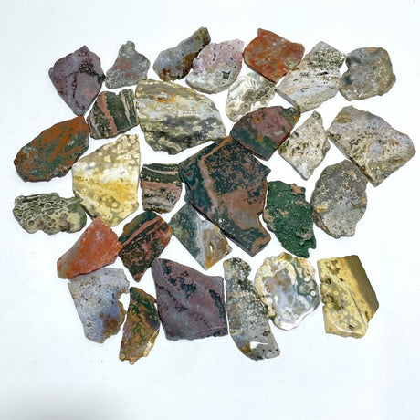 29 Pieces Beautiful 8th Vein Ocean Jasper Slab - Wholesale Crystals