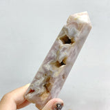 29 Pieces Geode Pink Amethyst Four-Sided Points -Wholesale Crystals