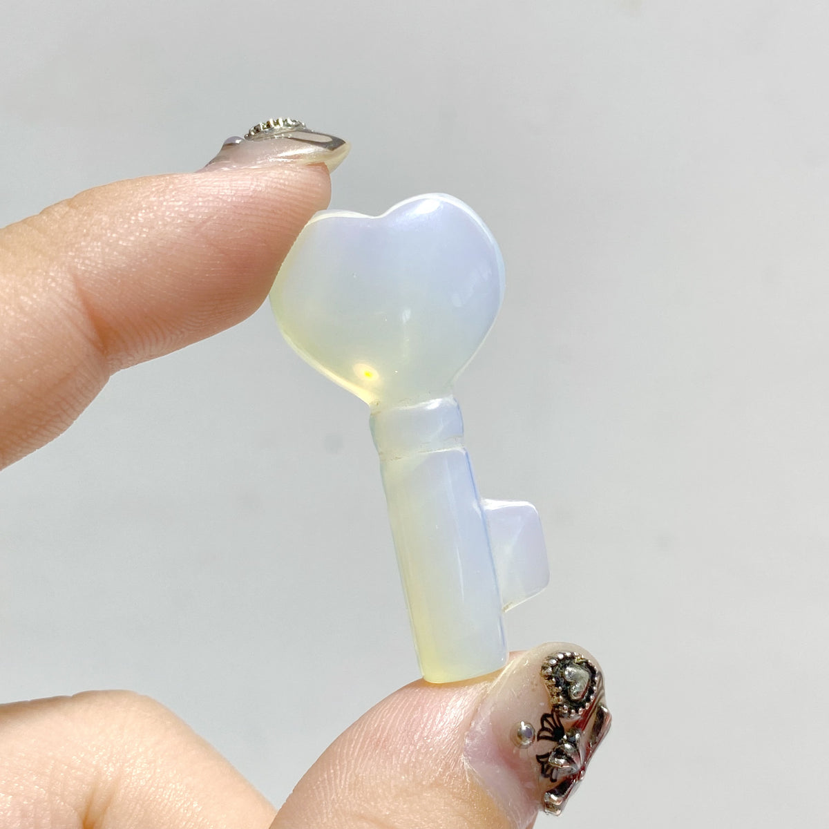 13 Types Heart Key Shape Wholesale Green Aventurine Tiger Eye Howlite