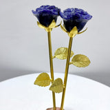 3 Color Beautiful Sodalite Rose Flower Carving Wholesale #2 Shape - Wholesale Crystals