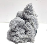 3 Pieces Black Clear Quartz Cluster Skull Carving - Wholesale Crystals