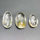 3 Pieces Fish Garden Quartz Inner Scene Carving - Wholesale Crystals