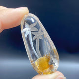 3 Pieces Flower&Tree Garden Quartz Inner Scene Carving - Wholesale Crystals