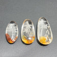 3 Pieces Flower&Tree Garden Quartz Inner Scene Carving - Wholesale Crystals