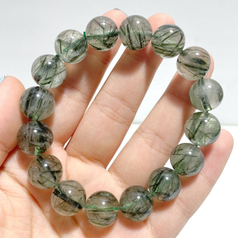 3 Pieces Green Tourmaline Bracelets - Wholesale Crystals