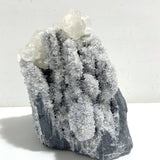 3 Pieces Large Black Clear Quartz Cluster Mixed Calcite Specimen -Wholesale Crystals