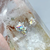 3 Pieces Large Golden Hematoid Quartz Crystal Point Raw Bottom With Rainbow - Wholesale Crystals