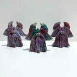 3 Pieces Large Ocean Jasper Seraphim Angel Carving - Wholesale Crystals