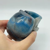 3 Pieces Trolleite Stone Skull Carving -Wholesale Crystals