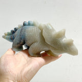 3 Pieces Trolleite Triceratops Three-horned Dinosaur Carving -Wholesale Crystals