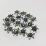 3 Types Cute Turtle Pendant Wholesale Larimar Labradorite - Wholesale Crystals
