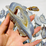 30 Pieces Druzy Geode Agate Giant Salamander Carving -Wholesale Crystals