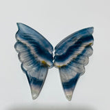 31 Pairs Rainbow Fluorite Butterfly Carving (A1BTF) - Wholesale Crystals