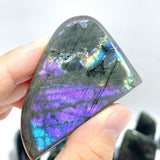 32 Pieces Beautiful Purple Blue Labradorite Free Form - Wholesale Crystals