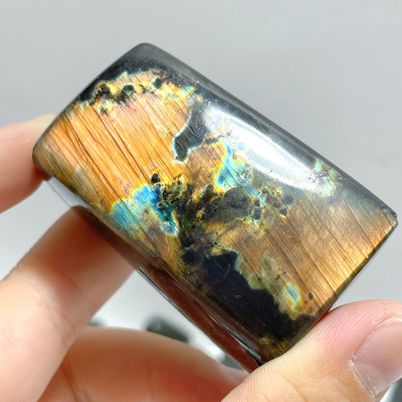 33 Pieces Labradorite High Quality Polished Free Form - Wholesale Crystals