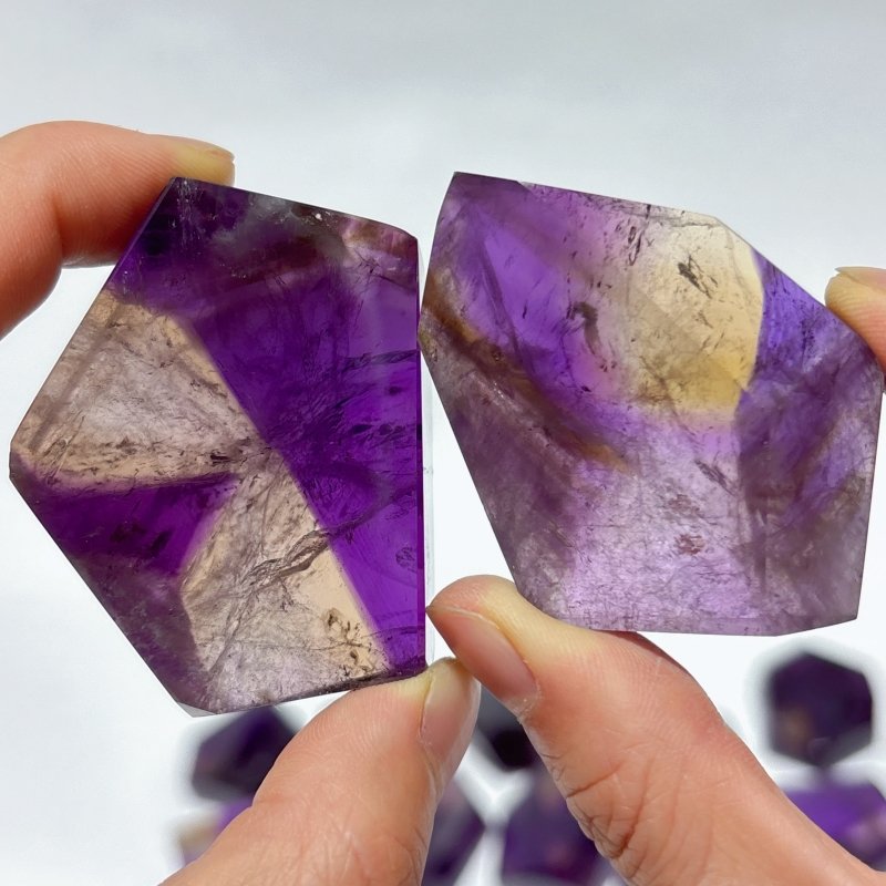 37 Pieces Rare Brazil Ametrine Free Form -Wholesale Crystals