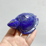 10 Pieces Lapis Lazuli Sea Turtles Carving