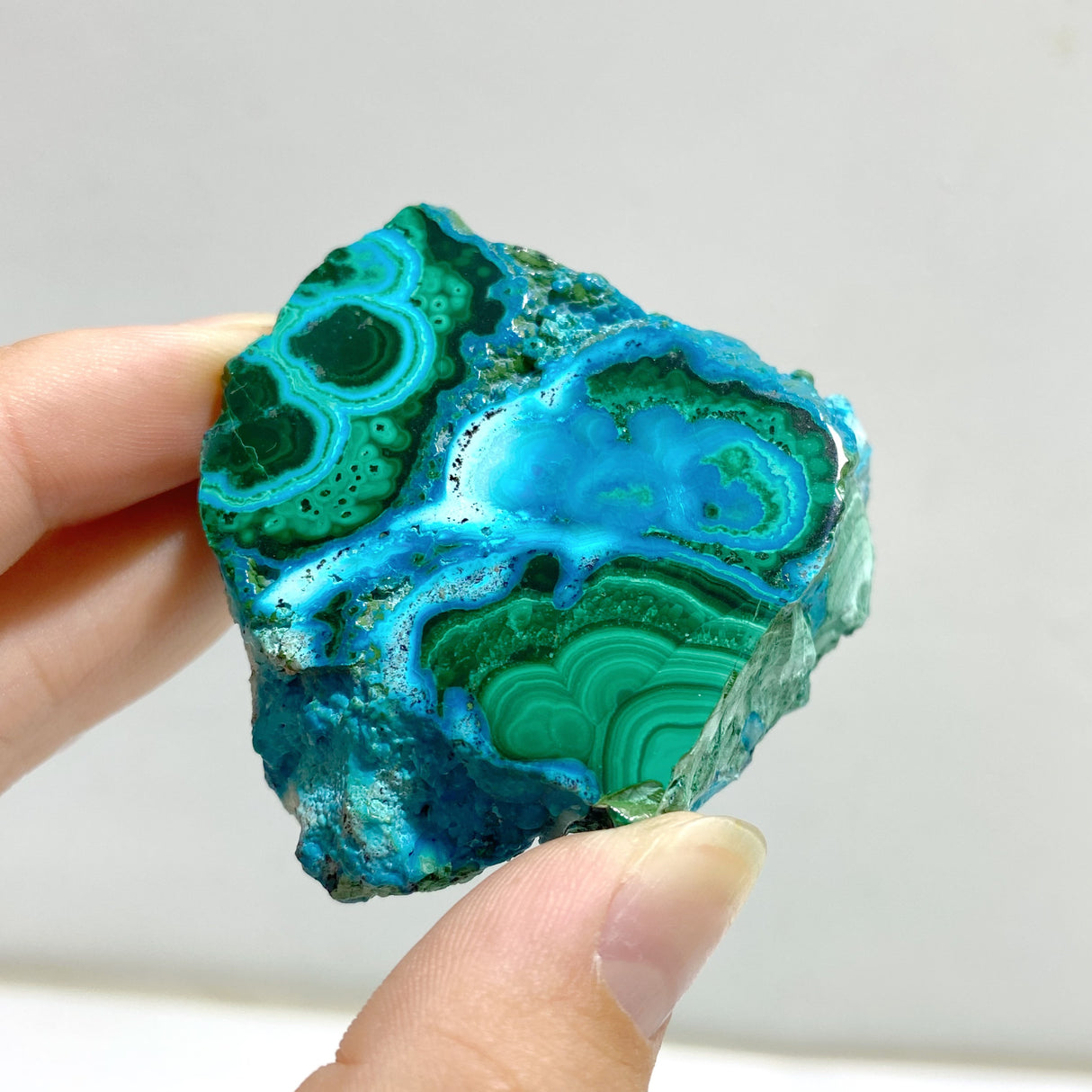 16 Pieces Beautiful Raw Chrysocolla Mixed Malachite Specimen