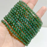 5mm Green Apatite Cat Eye Flash Bracelet Wholesale