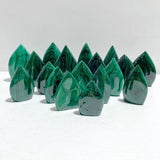 18 Pieces Beautiful Malachite Arrow Head Shape Home Decor