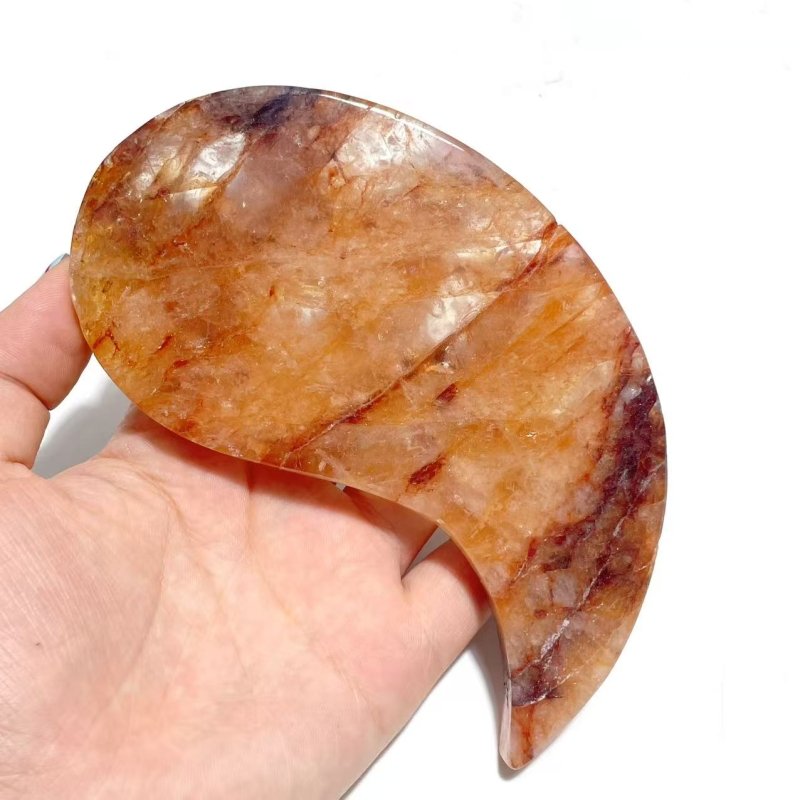 4 Pairs Taijitu Symbol With Stand Clear Quartz Obsidian Sodalite Fire Quartz - Wholesale Crystals