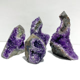 4 Pieces Amethyst Cluster Tower Points - Wholesale Crystals
