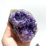 4 Pieces Amethyst Cluster Tower Points - Wholesale Crystals