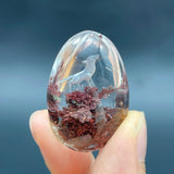 4 Pieces Beautiful Wolf Garden Quartz Inner Scene Carving - Wholesale Crystals