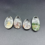 4 Pieces Butterfly Garden Quartz Inner Scene Carving - Wholesale Crystals