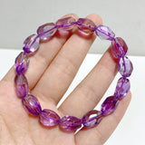 4 Pieces High Grade Lavender Amethyst Crystal Bracelet -Wholesale Crystals