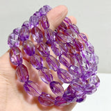 4 Pieces High Grade Lavender Amethyst Crystal Bracelet -Wholesale Crystals