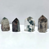 4 Pieces High Quality Garden Quartz Clear Tower Points - Wholesale Crystals