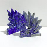 4 Pieces Lapis Lazuli Nine - tailed Fox Carving - Wholesale Crystals