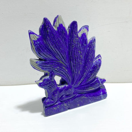 4 Pieces Lapis Lazuli Nine - tailed Fox Carving - Wholesale Crystals