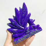 4 Pieces Lapis Lazuli Nine - tailed Fox Carving - Wholesale Crystals
