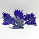 4 Pieces Lapis Lazuli Nine - tailed Fox Carving - Wholesale Crystals