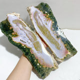 4 Pieces Large 8th Vein Ocean Jasper Slabs -Wholesale Crystals