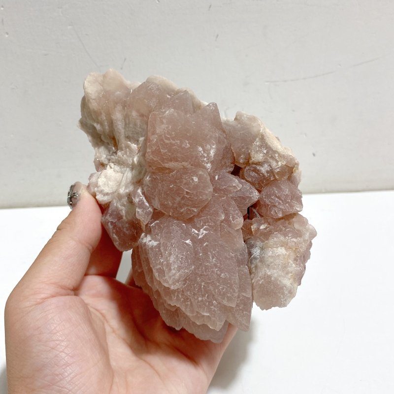 4 Pieces Raw Stilbite Specimen With Stand #5 -Wholesale Crystals