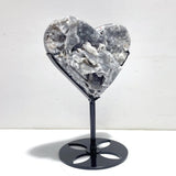 4 Pieces Sphalerite Heart With Stand - Wholesale Crystals
