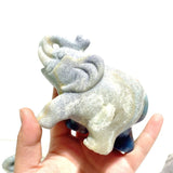 4 Pieces Trolleite Stone Elephant Carving (Defect) - Wholesale Crystals