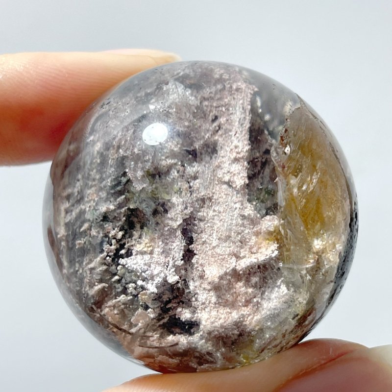 4 Pieces Unique Garden Quartz Sphere - Wholesale Crystals