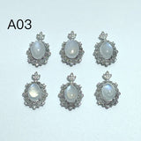 4 Styles Moonstone Pendant Wholesale - Wholesale Crystals