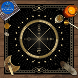 4 Zodiac Altar(1 - 1) Tarot Tablecloth - Wholesale Crystals