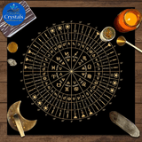 4 Zodiac Altar(1 - 1) Tarot Tablecloth - Wholesale Crystals