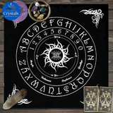 4 Zodiac Altar(1 - 1) Tarot Tablecloth - Wholesale Crystals