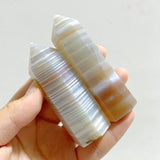 41 Pieces Stripe Agate Points - Wholesale Crystals