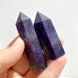 95 Pieces Lepidolite Tower Point