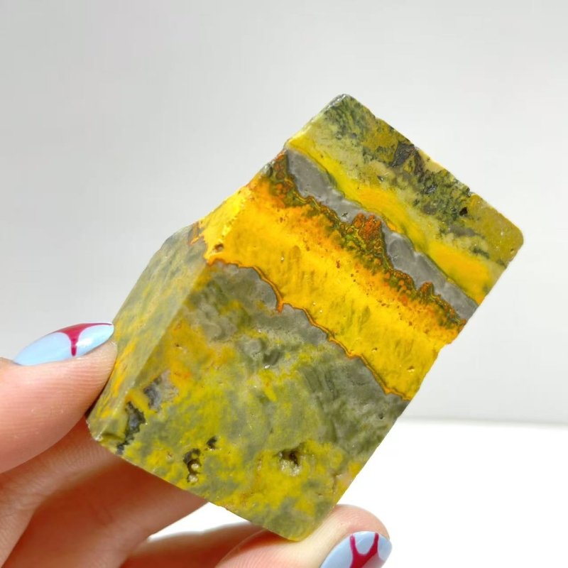 42 Pieces Bumble Bee Jasper Polished Home Decor - Wholesale Crystals