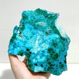3 Pieces High Quality Chrysocolla Mixed Malachite Slab Specimen #14